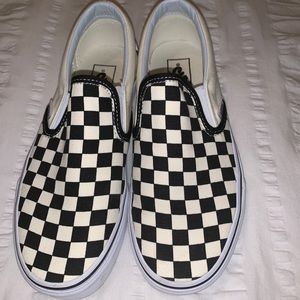 Checkered Vans